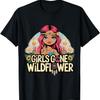 Футболка с цветочным графическим принтом Girls Gone Wildflower Hippie Vibes1