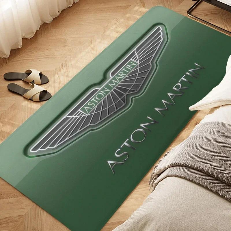 Коврик для спальни D-Aston D-Martin Коврик для ног на крыльце Нескользящий Ковер для пола в кухне, прихожей, комнате Дверной коврик Входная дверь Нескользящий