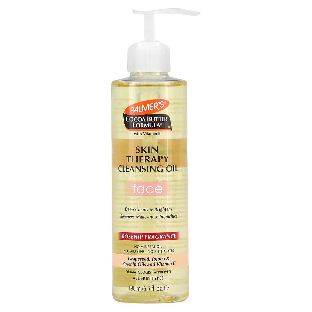 Palmer's Cocoa Butter Formula® with Vitamin E, Skin Therapy Cleansing Oil, Face, with Rosehips, 190 Ml (6.5 Fl Oz)