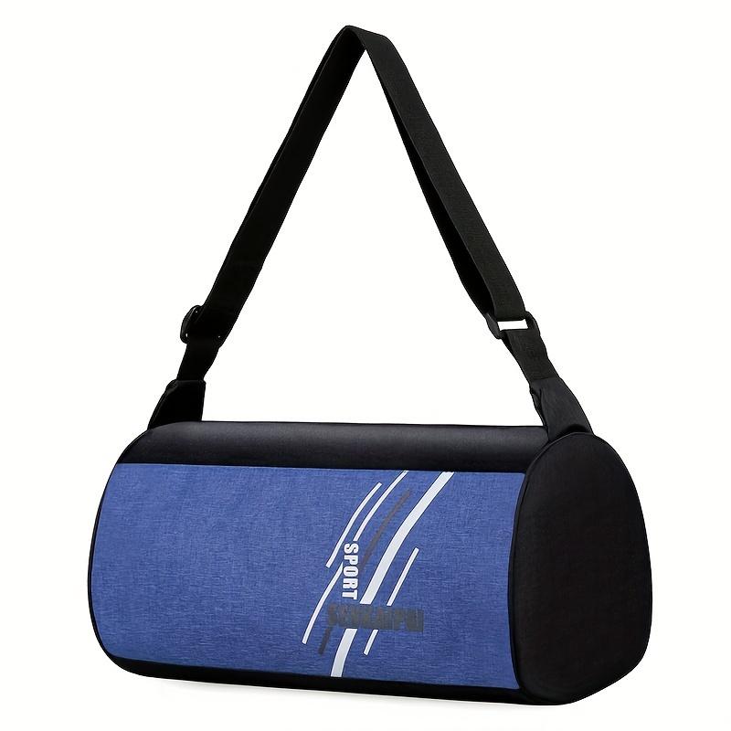 Повседневная спортивная сумка через плечо с цветными блоками, легкая переносная сумка на молнии, модная сумка унисекс для повседневного использования