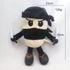 Italian Brain Lot Capuccino Asashino Tuntun Tuntun Saful Plush Toy, 30cm, Pillow, Soft, Cute, Funny, Room Decor, Figurine, Kids' Holiday Gift, Toy (L)