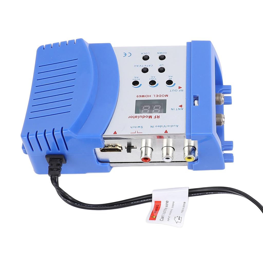 Интерфейс мультимедиа HD, модулятор AV в RF, выход PAL NTSC, Plug and Play, конвертер AV в RF для