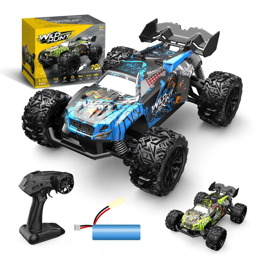 20KM/H Remote Control Racing Cars 2.4G Rock Crawler Hobbies 2.4G Alloy RC Car Toy Gift