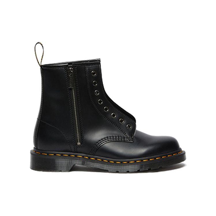 Dr. Martens 1460 Round Toe Zipper Short Boots Unisex Boots Black 26731001