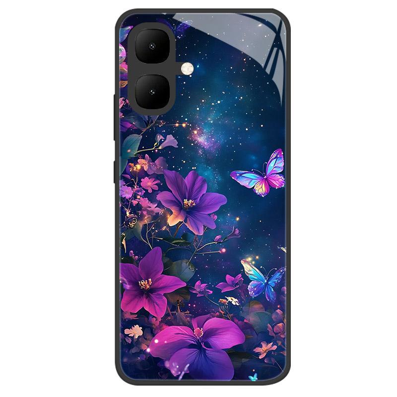 Чехол для Infinix Smart 10 Новый Роскошный Закаленное Стекло Защитный Чехол для Телефона Для Infinix Smart10 X6725 Корпус Полное Покрытие Coque