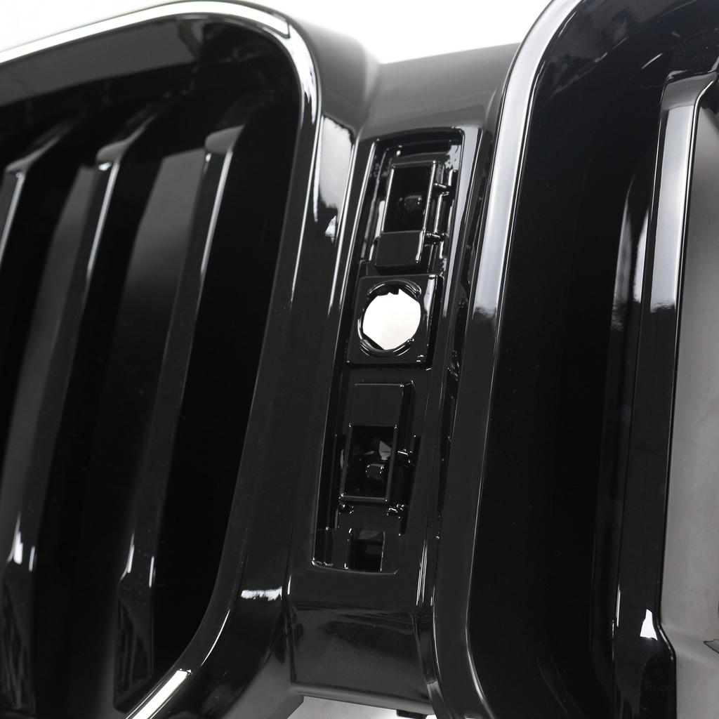 Глянцевая черная решетка радиатора переднего бампера подходит для BMW X3 G01 X4 G02 2022-2025