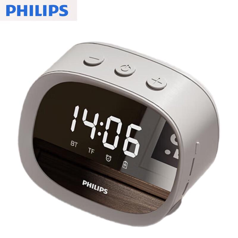 Philips Умная Bluetooth-колонка TAS2909 с будильником, штекер CN (адаптер в комплекте) (Китайская версия)