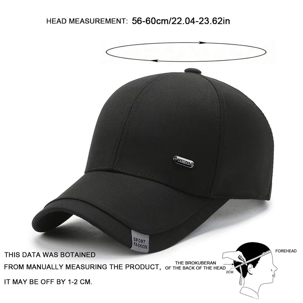 Baseball Label Iron Small Neutral Gender Women Men For Caps Spring Autumn Outdoor Adjustable Casual Hats Sunscreen Hat Sports Cap