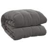 Weighted Blanket Gray 220x260 cm 15 kg Fabric