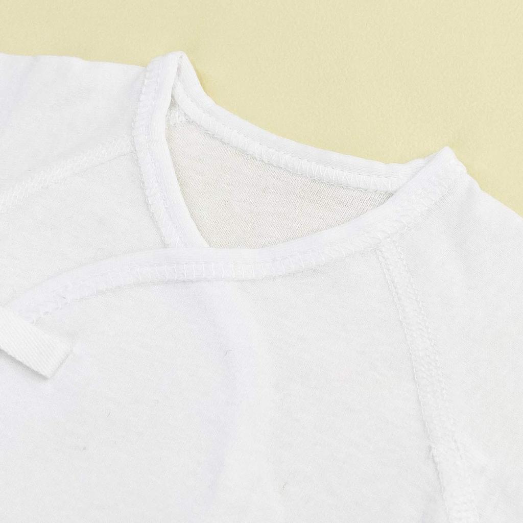 Короткие майки Baby Castle для маловесных детей, набор Cookie Sax, сделано в Японии, для младенцев, 2, 45см, медведь, с рисунком, 100% хлопок,