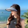 8451 Летняя новая шляпа с козырьком от солнца, шляпа с широкими полями и повязкой на голову, женская шляпа от солнца для активного отдыха, для езды на велосипеде, повседневная, универсальная