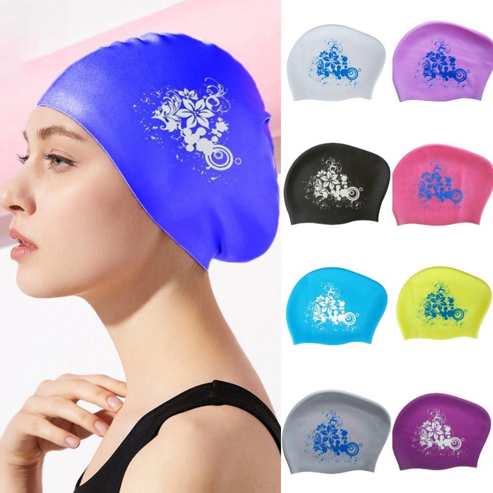 Ear Protection Swimming Cap Enlarged Safe Swimming Hat New Silicone Swimming Hat