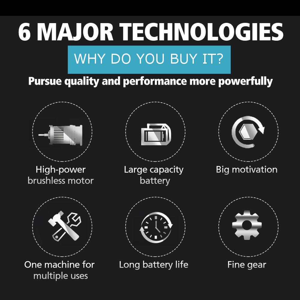 1800 Вт 10800 об/мин 125 мм Аккумуляторная электрическая циркулярная пила Электроинструменты Регулируемая машина для резки кривых для 18 В
