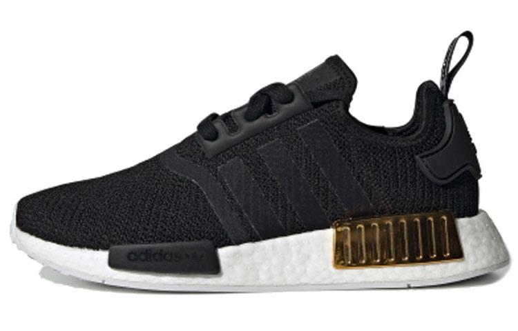 adidas Женские кроссовки NMD_R1 'Black Gold Metallic' Женские EG6702