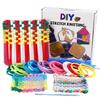 Эластичные плетеные ремешки для поделок, игрушечные аксессуары, сделай сам, плетеные ремешки из тканого шнура для детей, подарок на день рождения для девочки