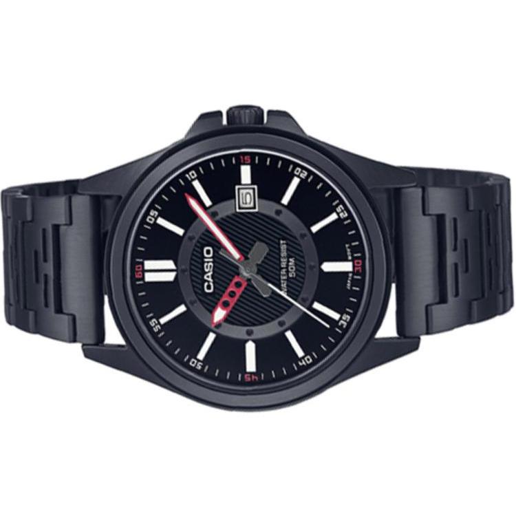 Casio Мужские часы Стандартной серии Черные MTP-E700B-1EV MTP-E700B-1EV