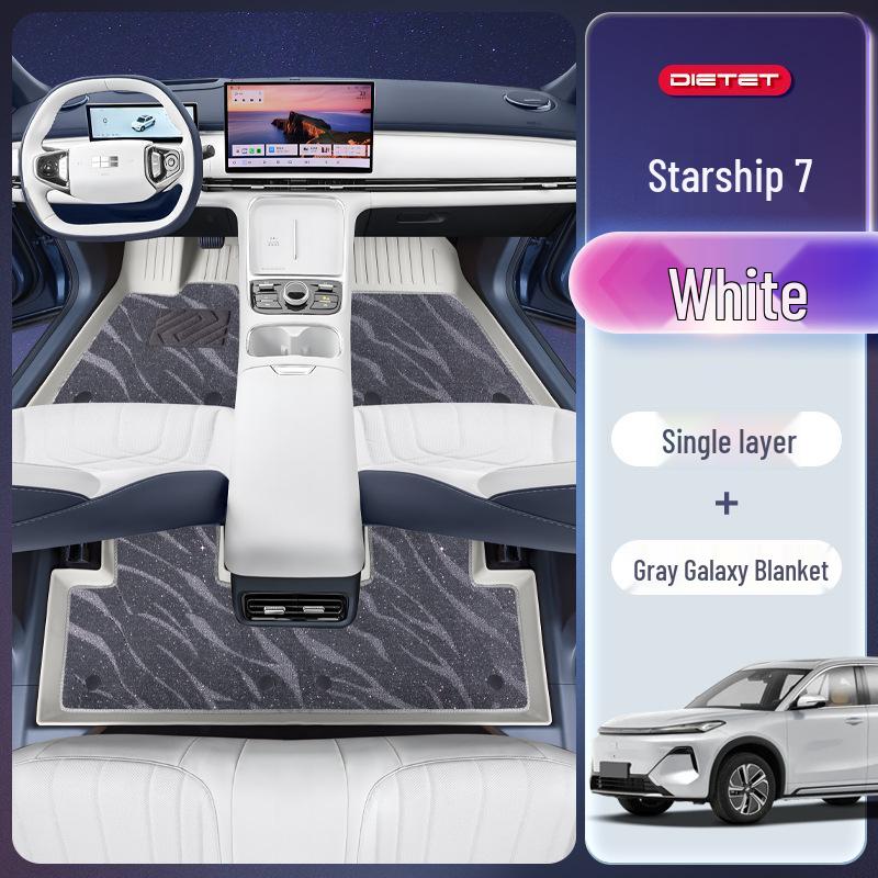 Коврики для ног Galaxy Starship 7 TPE2025 для автомобиля Geely Galaxy EM-i, Аксессуары для интерьера