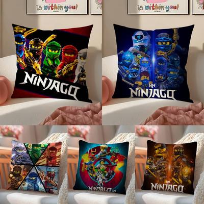 G-Game N-Ninjagos Наволочка Антипылевой клещ Наволочка Невидимая молния Шелковистая Наволочка для диванной подушки