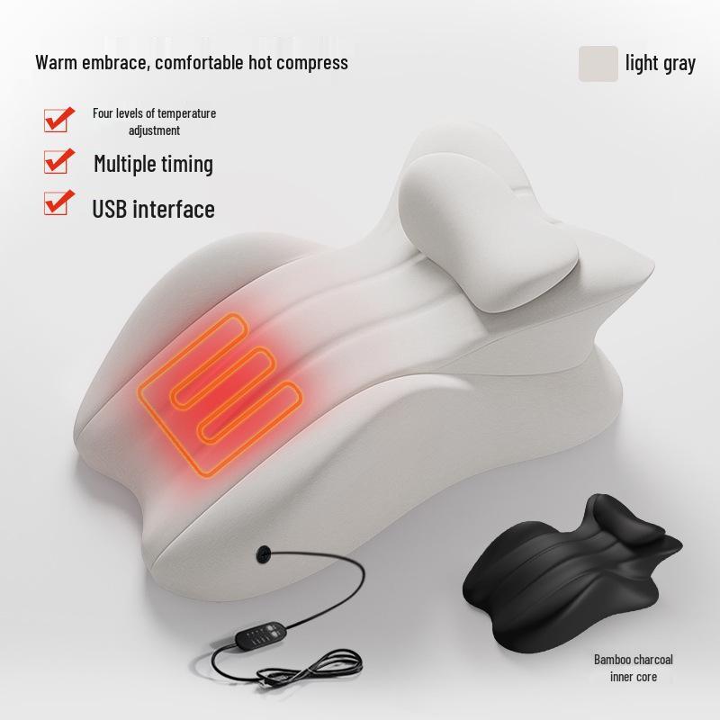 Универсальная греющая подушка: Лицом вниз, Кресло-качалка с изголовьем, Поддержка для ног, Поддержка для спины, Комфортный сон, Чтение или игра на телефоне.