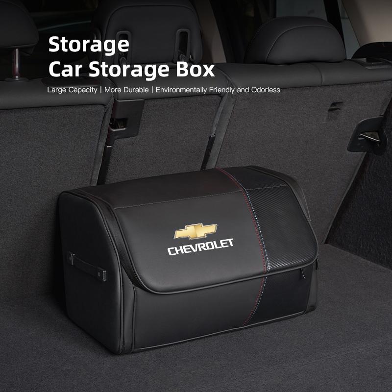 Car Trunk Storage Box Organizer Stowing Tidying Bag For Chevrolet Corvette Montana TrailBlazer Silverado Traverse Camaro Equinox