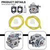 Карбюраторный комплект для триммера Craftsman WS210 WC2200 CMXGTAMD25 с эффективным потоком топлива и надежными грушами