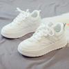 Бархатные маленькие белые туфли женские осенне-зимние новые универсальные спортивные и повседневные кеды зимние хлопковые туфли