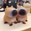 Игрушка для расслабления Capybara Squeeze, прочный материал Tpr, медленно восстанавливающийся, снижающий стресс, игрушка Kapibala Pinch Music, настольный декор, украшения