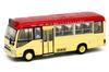 Tiny City Scale Toyota Coaster Minibus Red 1/76 No.183 (19 Seats) (Chai Wan)