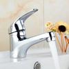 Bathroom Faucets WashBasin Faucet Single Cold Water Tap Chrome Single Handle Single Hole Household Faucet Deck Mounted