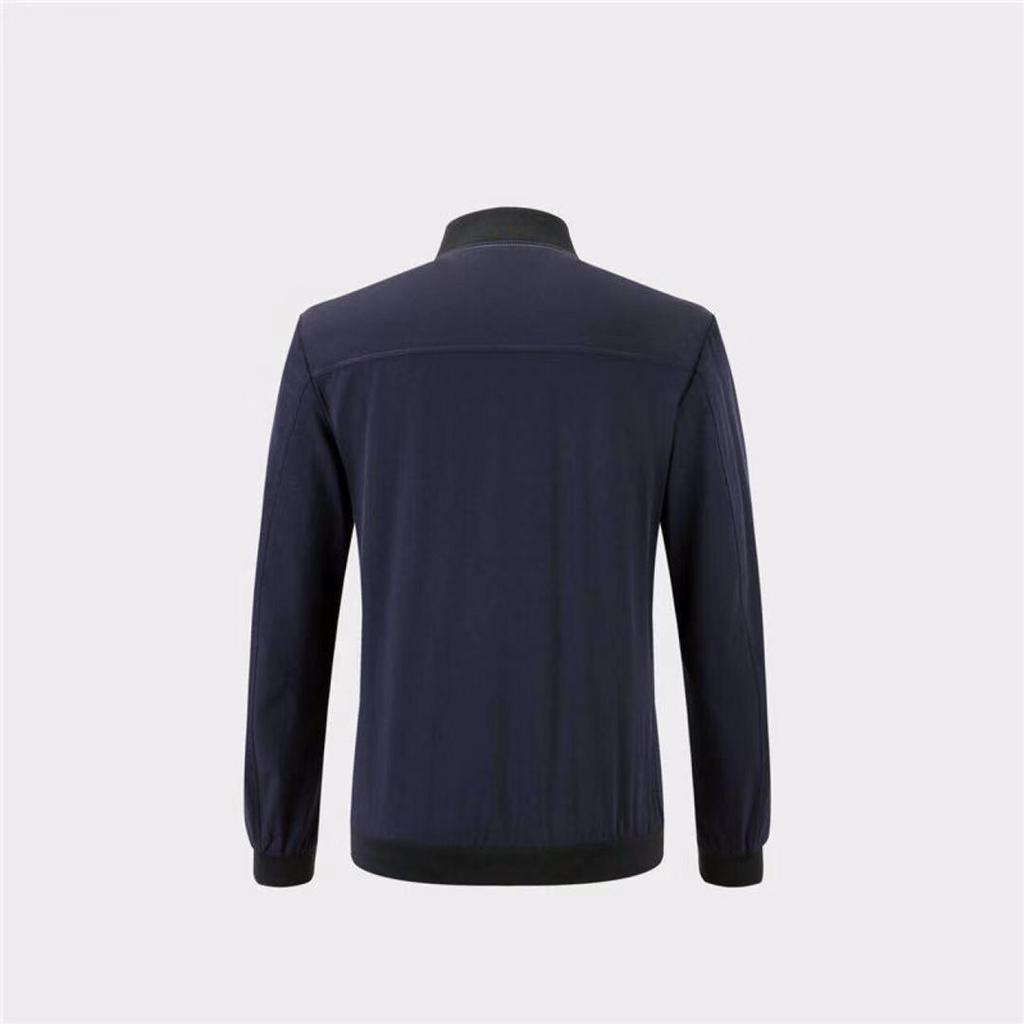 Мужская повседневная куртка в корейском стиле с воротником-стойкой для мотоциклистов