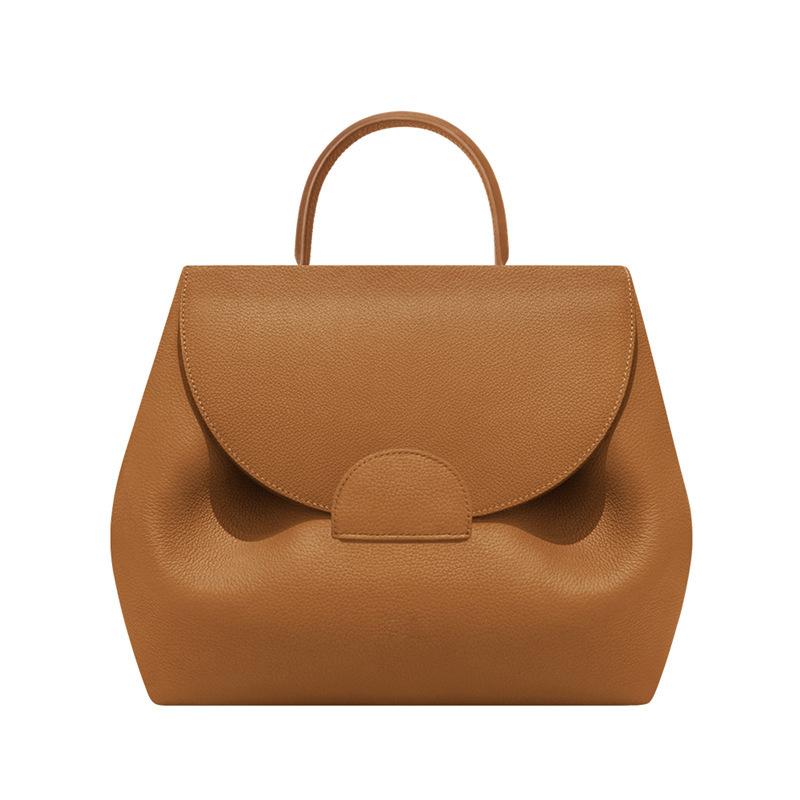 Сумка из кожи на голову Франция Niche Design Light Luxury Leather New Commuter Hundreds Crossbody Bags для женщин Дизайнерская сумка