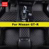DOODRYER Custom Car Floor Mats For Nissan GT-R R35 GTR Auto Carpets Foot Coche Accessorie