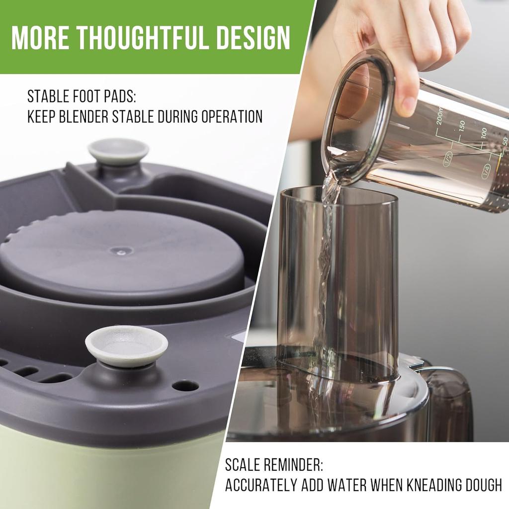 Кухонные комбайны, многофункциональная овощерезка и мясорубка мощностью 800 Вт для нарезки, измельчения, пюре и теста, легко очищаемая чаша на 8 чашек