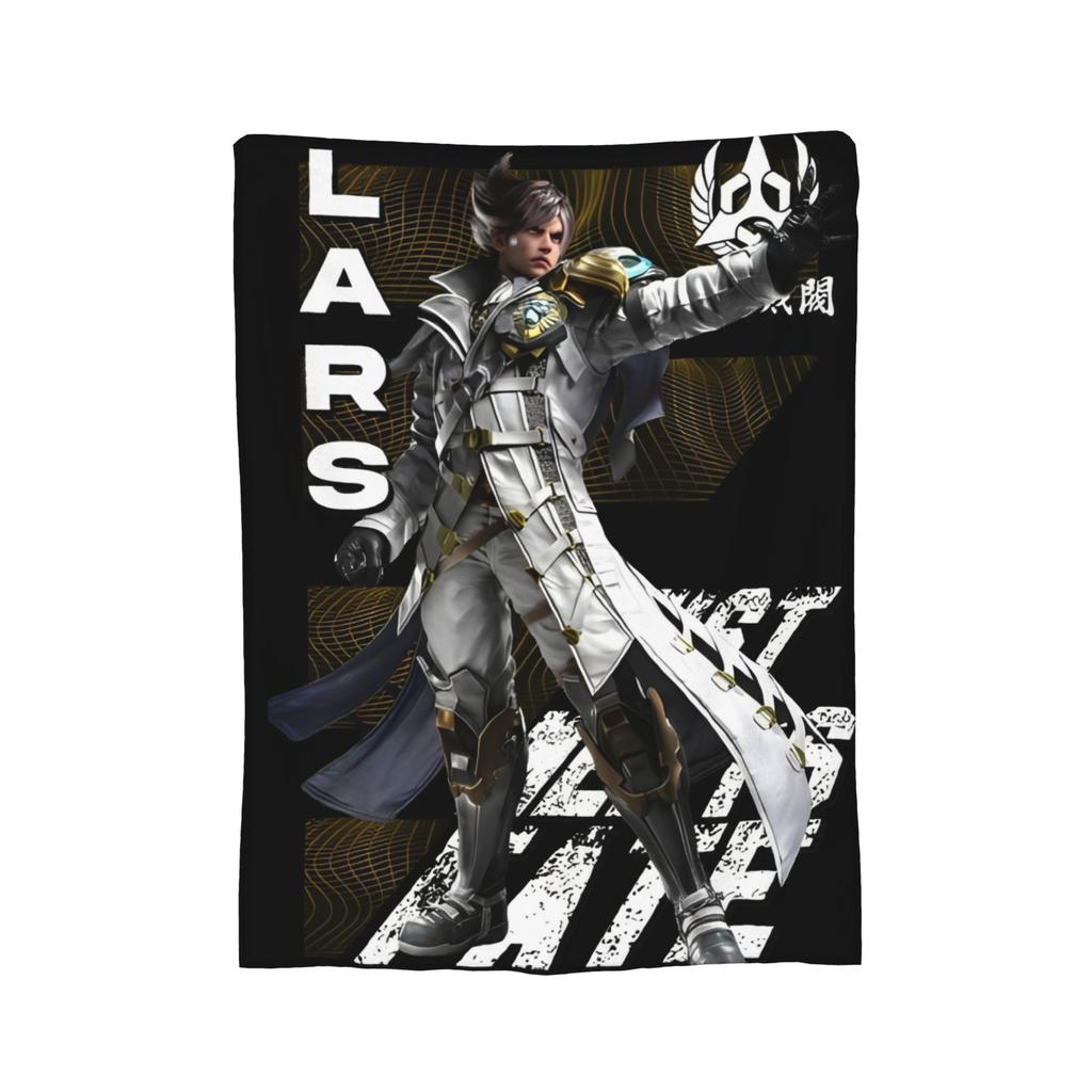 Panda Tekken 8 Gaming Blanket Flannel Novelty Breathable Throw Blankets for Bedspread Autumn/Winter,