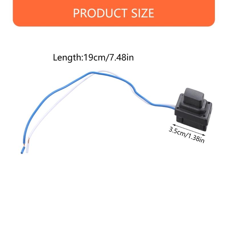 Front Door Electronic Button Switches Easy Installation ABS Exterior Handle Control Switches Simple Installs for Car  KX516