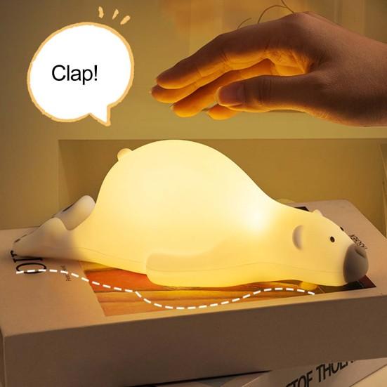 Мультяшный ночник для защиты глаз, декоративный светильник с длительным сроком службы батареи, экологически чистый светильник для спальни, украшение, декор