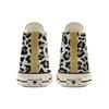 Converse 1970s Comfortable and Versatile High-Top Canvas Shoes for Both Men and Women Leopard Print Black