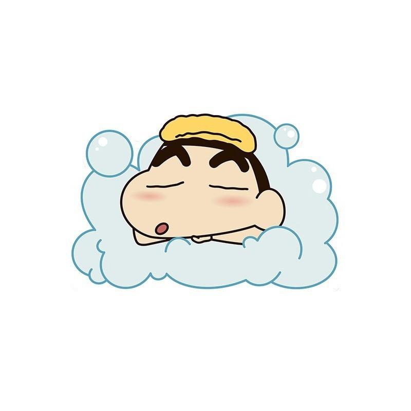 Cartoon Shin-chan Diatomaceous Earth Bath Mat Non-Slip Absorbent Floor Bathroom Sink Toilet U-Shaped Design