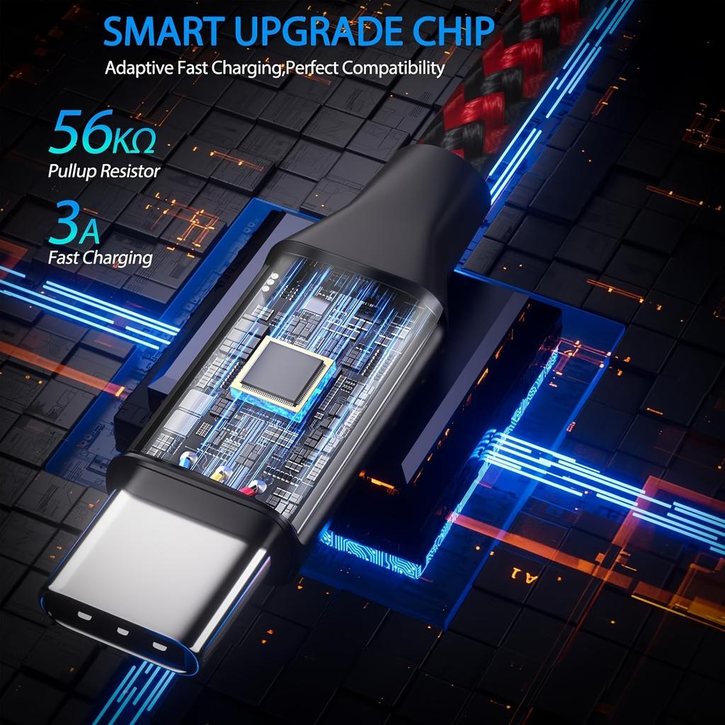 1 шт. USB A - USB C кабель для быстрой зарядки Type C кабель для зарядки подходит для iPhone 16 15 Pro Pro Max Plus подходит для Samsung S24