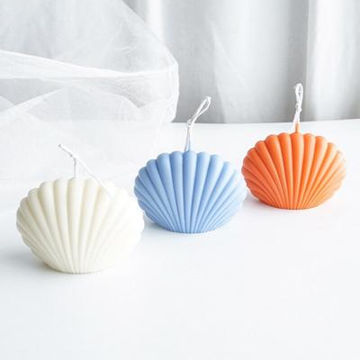 3d силиконовая форма в форме морской ракушки, форма для свечей, сделай сам, маленькая форма-ракушка для торта, выпечки, украшения, инструменты, форма для мыла ручной работы