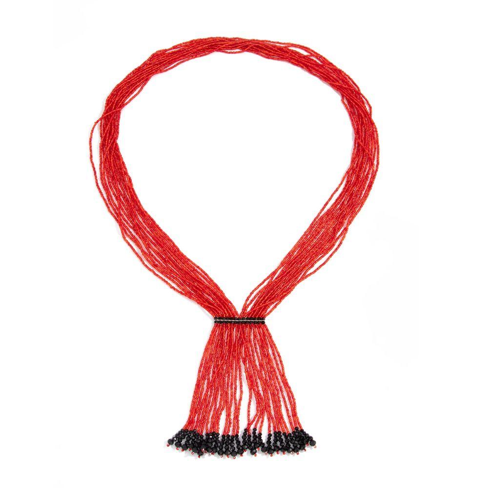 Floral Multi-Layer Beads Necklace Metal Chain Tassel Collarbone Chain Multi Layer Choker  Girls