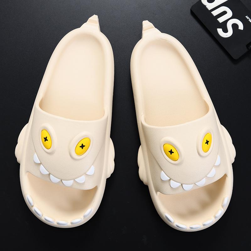 Модные милые женские тапочки Shark Home Женская обувь Нескользящие забавные тапочки Детские летние сандалии Обувь для девочек-малышей Женские шлепанцы Мужские