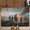 Коврик для прихожей Game Battlefield 6, моющийся, нескользящий, для гостиной, дивана, стульев, коврик для зоны, кухонный коврик для двери, ковер