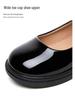 Spot Goods Kids' Princess Leather Shoes - Spring/Autumn 2025, Black Primary School Performance Shoes, Soft Leather and Sole.