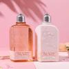 France Oushujia Cherry Blossom Body Lotion & Shower Gel Set - Moisturizing, Skin Nourishing, Long-lasting Fragrance, 250ml & 35ml Travel Size.