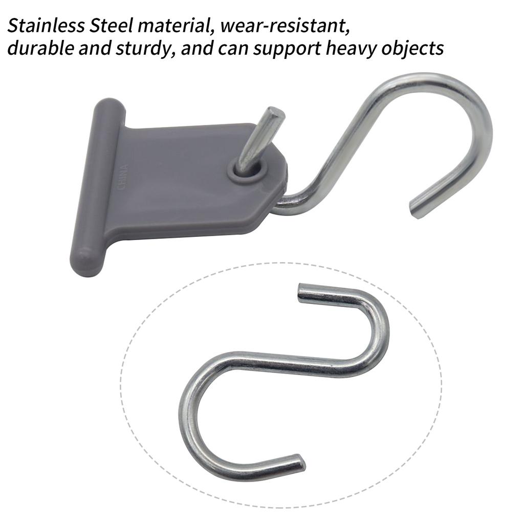 Крючки для тентов на колесах для фонарей, аксессуары для тентов для кемпинга, вешалки для вечеринок на колесах, вешалки для светильников, 8 шт.