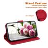 For Honor 400 5G (Global) Case Butterfly Flower Imprint PU Leather Wallet Phone Cover with Strap