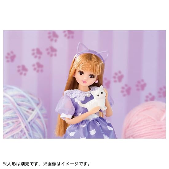 Takara Tomy Ликка-тян Платье LW-16 Я Люблю Кошек Наряд для Игры Притворства Игрушка для Детей от 3 лет