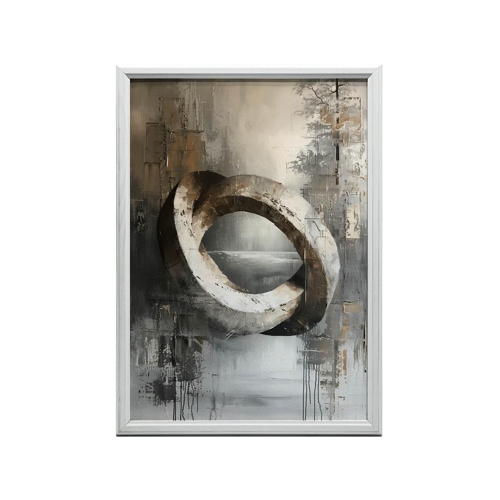 Pierścień Natury Pierścień Natury, 70X100 Cm, Rama Drewniana Ciemny Brąz, Papier Matowy 230 Gsm