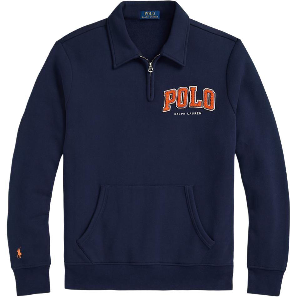 Polo Ralph Lauren Свитшот мужской с флисовым воротником и логотипом RL, цвет морской волны MNPOKNI16824157-410